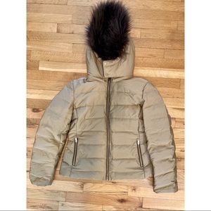 New Zara coat with removable hood